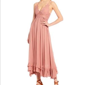 Free people lace Adella crochet floral dress